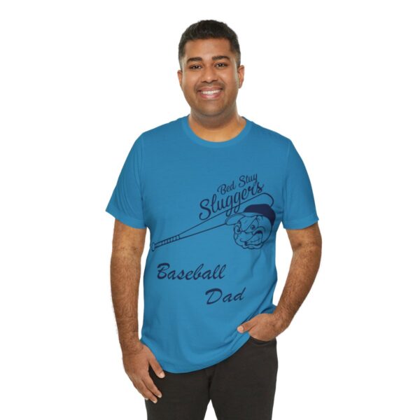 Bedstuy Sluggers Baseball Dad - Unisex Jersey Short Sleeve Tee