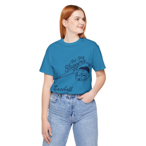 Bedstuy Sluggers Baseball Dad - Unisex Jersey Short Sleeve Tee