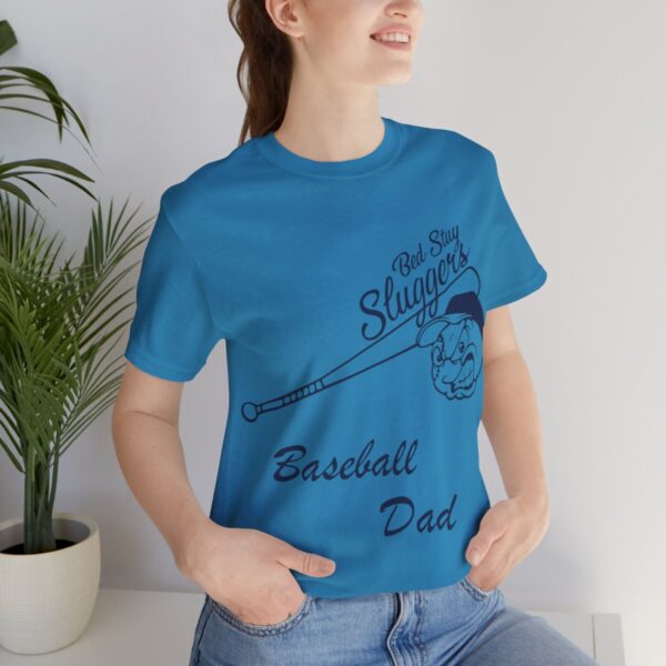 Bedstuy Sluggers Baseball Dad - Unisex Jersey Short Sleeve Tee