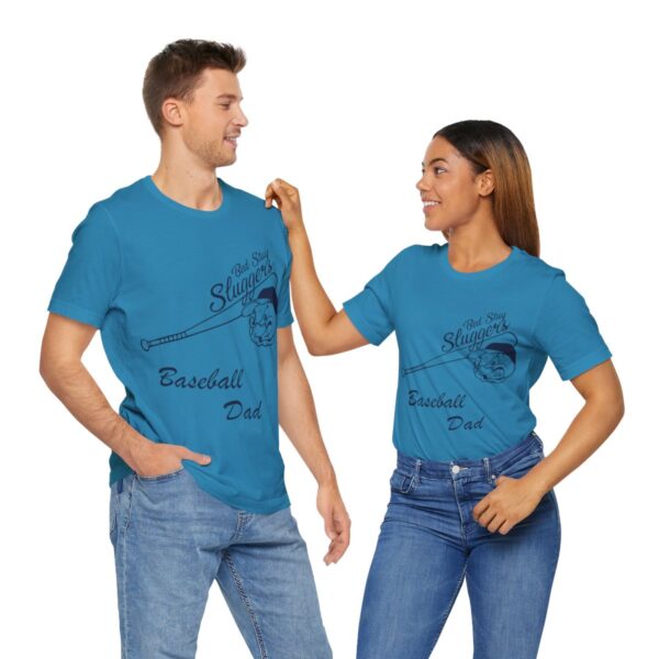 Bedstuy Sluggers Baseball Dad - Unisex Jersey Short Sleeve Tee