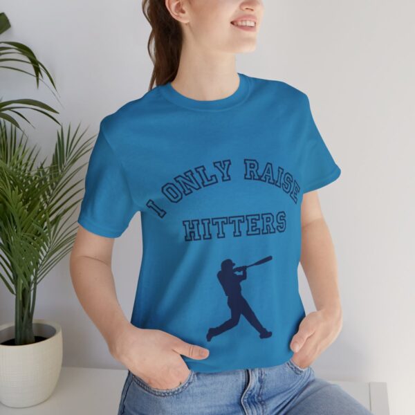 Bedstuy Sluggers - I Only Raise Hitters - BL - Unisex Jersey Short Sleeve Tee