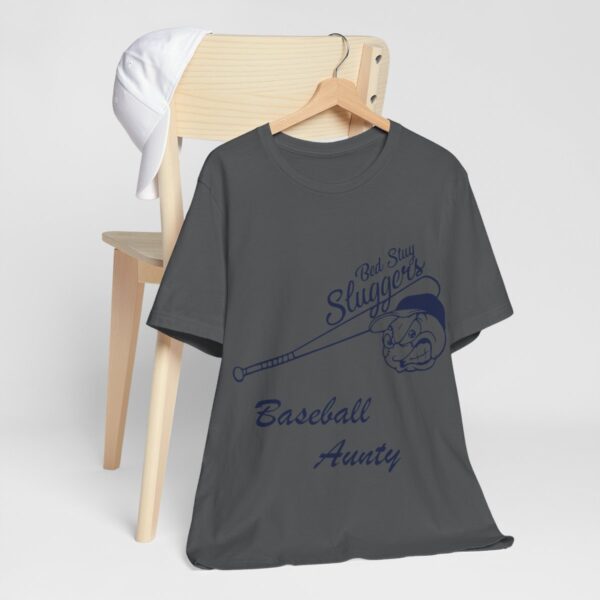Bedstuy Sluggers Aunty BL - Unisex Jersey Short Sleeve Tee