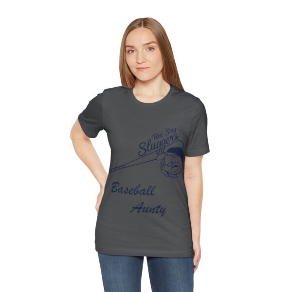 Bedstuy Sluggers Aunty BL - Unisex Jersey Short Sleeve Tee