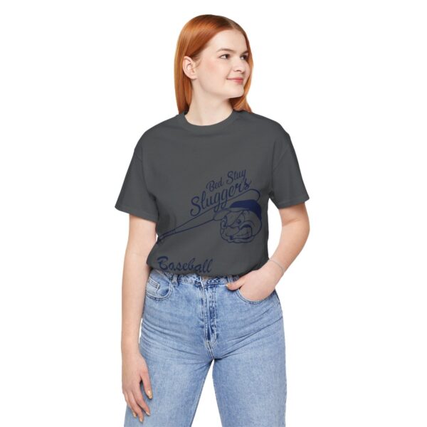 Bedstuy Sluggers Aunty BL - Unisex Jersey Short Sleeve Tee