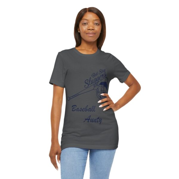 Bedstuy Sluggers Aunty BL - Unisex Jersey Short Sleeve Tee