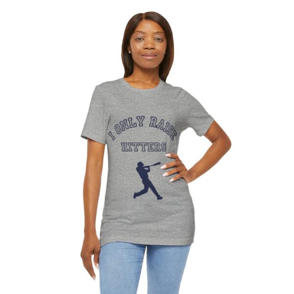 Bedstuy Sluggers - I Only Raise Hitters - BL - Unisex Jersey Short Sleeve Tee