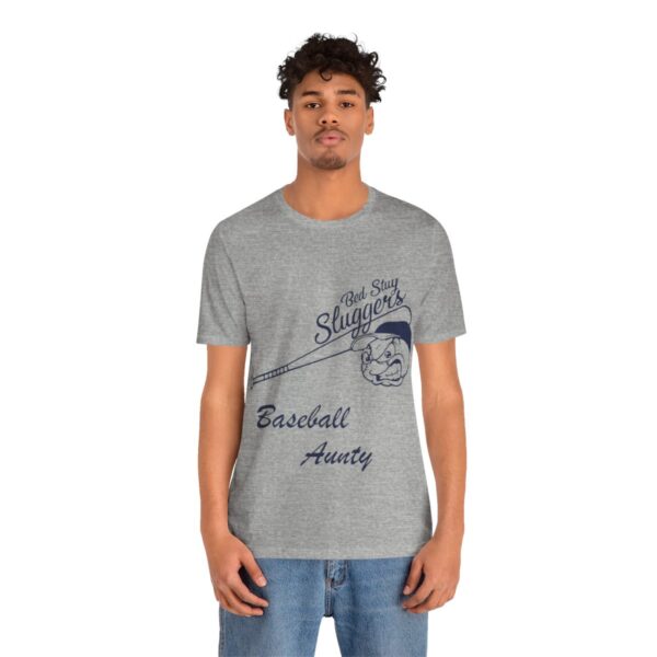 Bedstuy Sluggers Aunty BL - Unisex Jersey Short Sleeve Tee