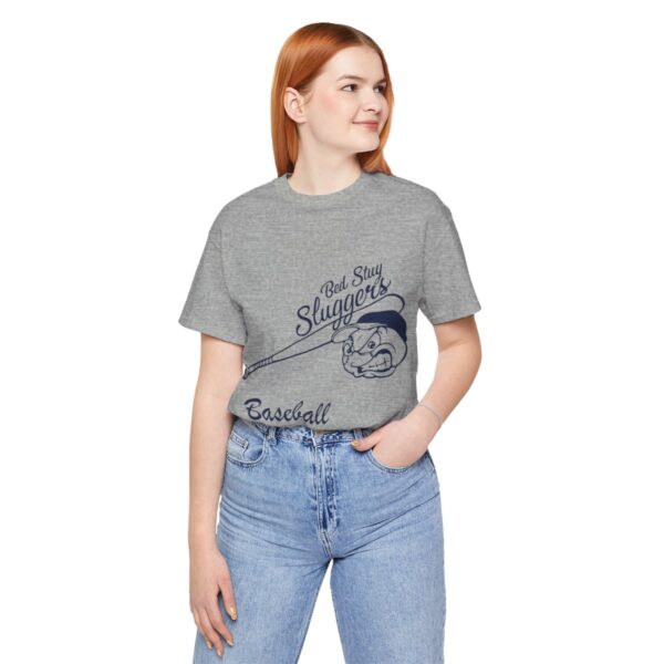 Bedstuy Sluggers Aunty BL - Unisex Jersey Short Sleeve Tee