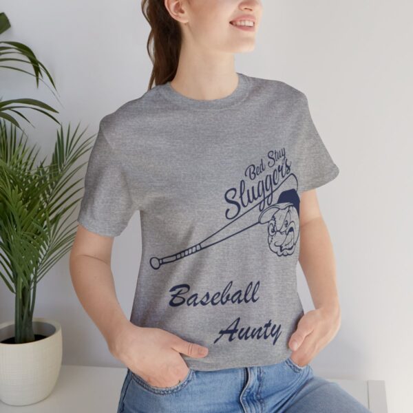 Bedstuy Sluggers Aunty BL - Unisex Jersey Short Sleeve Tee