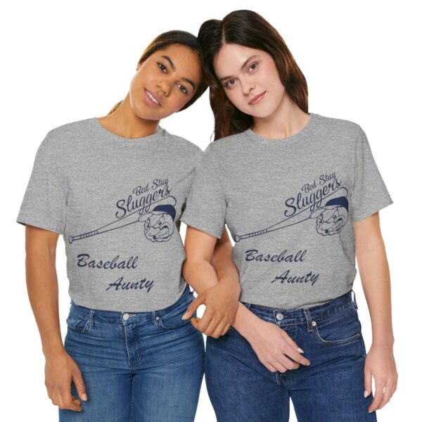 Bedstuy Sluggers Aunty BL - Unisex Jersey Short Sleeve Tee