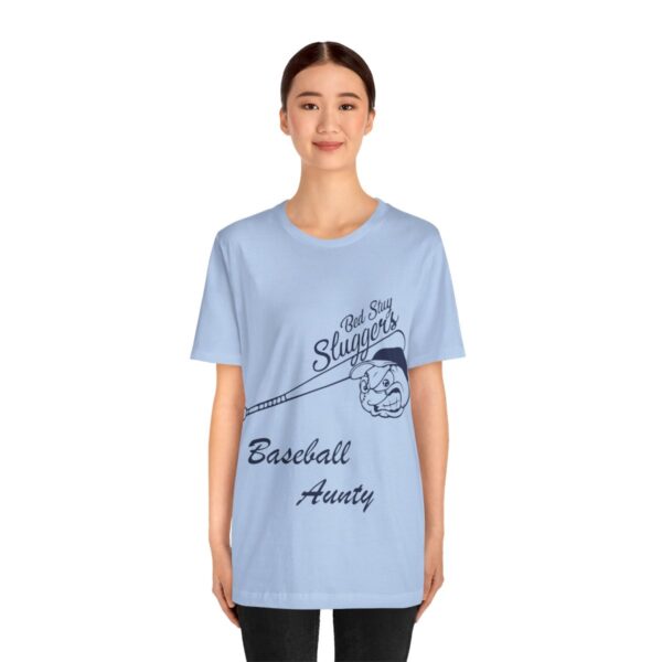Bedstuy Sluggers Aunty BL - Unisex Jersey Short Sleeve Tee