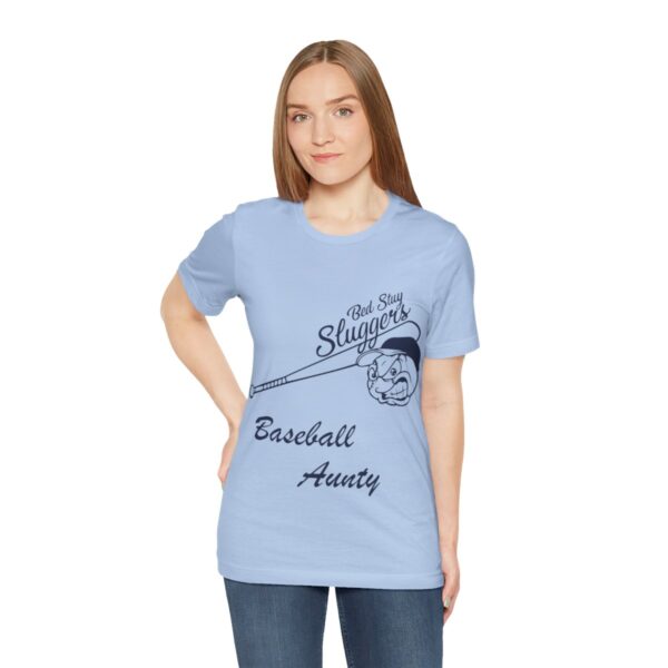 Bedstuy Sluggers Aunty BL - Unisex Jersey Short Sleeve Tee