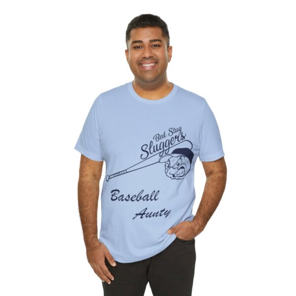 Bedstuy Sluggers Aunty BL - Unisex Jersey Short Sleeve Tee