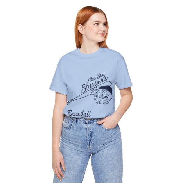 Bedstuy Sluggers Aunty BL - Unisex Jersey Short Sleeve Tee