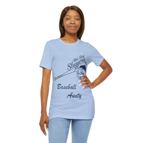 Bedstuy Sluggers Aunty BL - Unisex Jersey Short Sleeve Tee