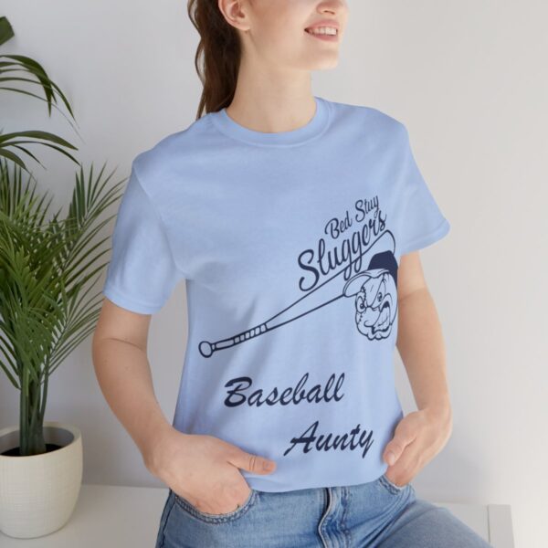 Bedstuy Sluggers Aunty BL - Unisex Jersey Short Sleeve Tee