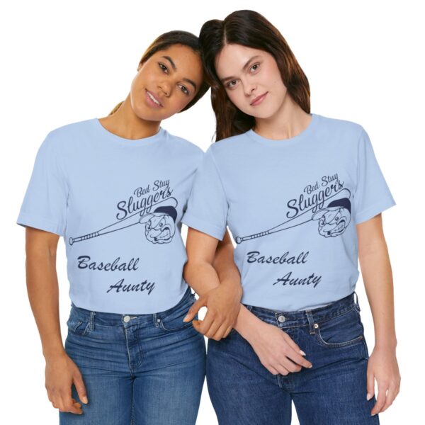 Bedstuy Sluggers Aunty BL - Unisex Jersey Short Sleeve Tee