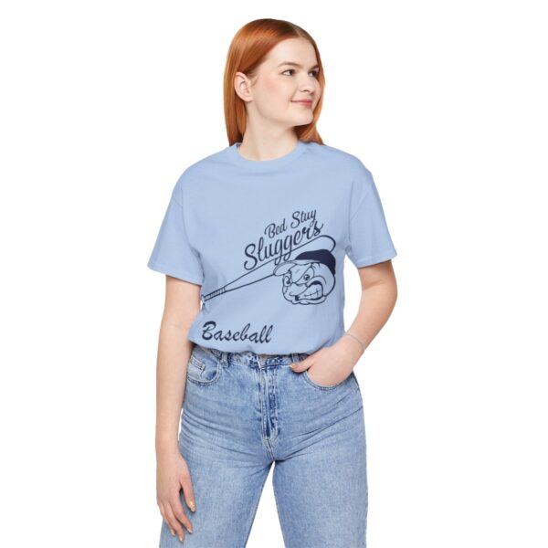 Bedstuy Sluggers Baseball Dad - Unisex Jersey Short Sleeve Tee