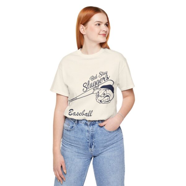 Bedstuy Sluggers Baseball Dad - Unisex Jersey Short Sleeve Tee
