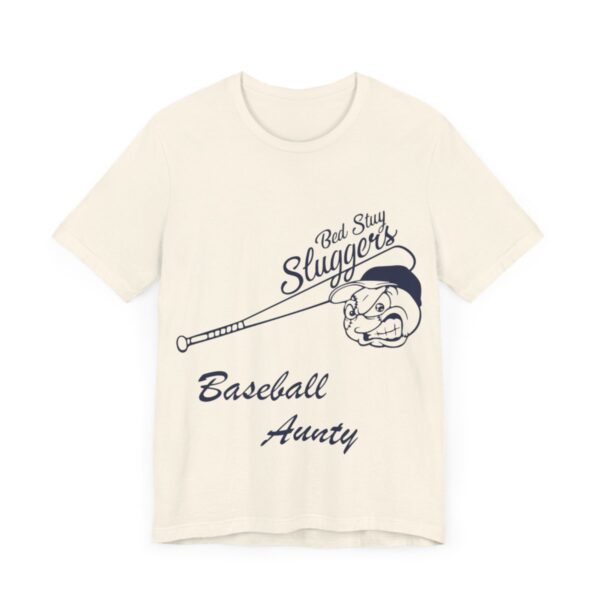 Bedstuy Sluggers Aunty BL - Unisex Jersey Short Sleeve Tee
