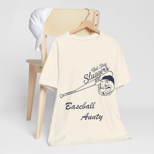 Bedstuy Sluggers Aunty BL - Unisex Jersey Short Sleeve Tee