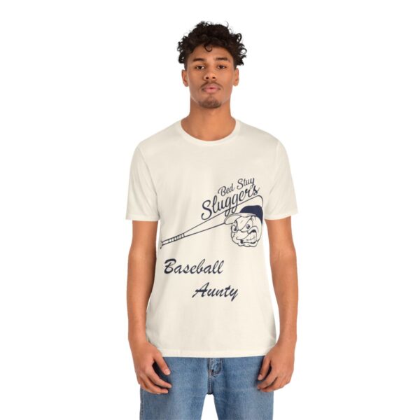 Bedstuy Sluggers Aunty BL - Unisex Jersey Short Sleeve Tee