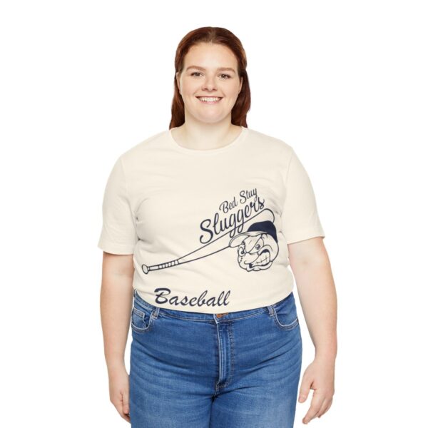 Bedstuy Sluggers Aunty BL - Unisex Jersey Short Sleeve Tee