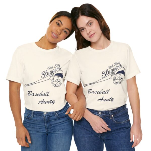 Bedstuy Sluggers Aunty BL - Unisex Jersey Short Sleeve Tee
