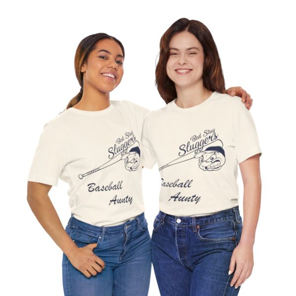 Bedstuy Sluggers Aunty BL - Unisex Jersey Short Sleeve Tee
