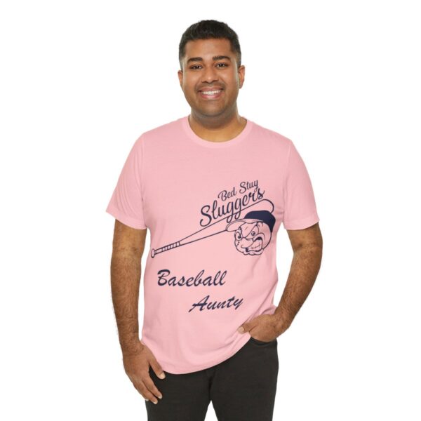 Bedstuy Sluggers Aunty BL - Unisex Jersey Short Sleeve Tee