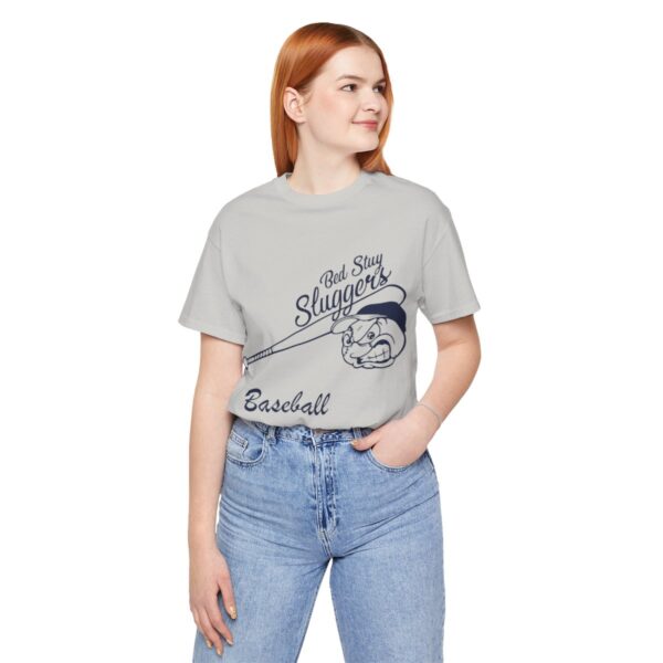 Bedstuy Sluggers Baseball Dad - Unisex Jersey Short Sleeve Tee
