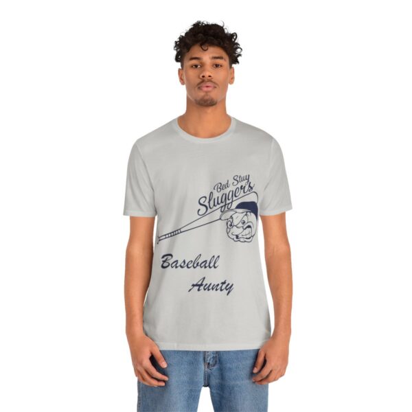 Bedstuy Sluggers Aunty BL - Unisex Jersey Short Sleeve Tee