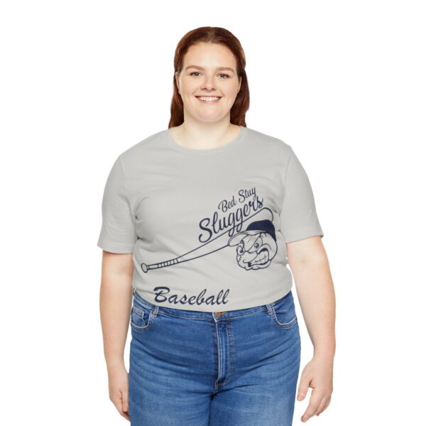 Bedstuy Sluggers Aunty BL - Unisex Jersey Short Sleeve Tee