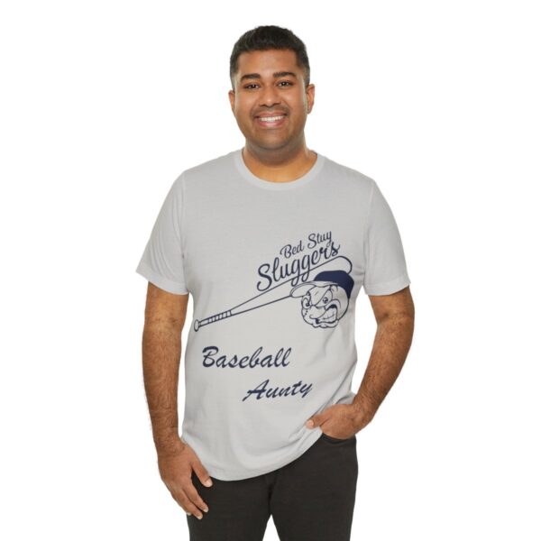 Bedstuy Sluggers Aunty BL - Unisex Jersey Short Sleeve Tee