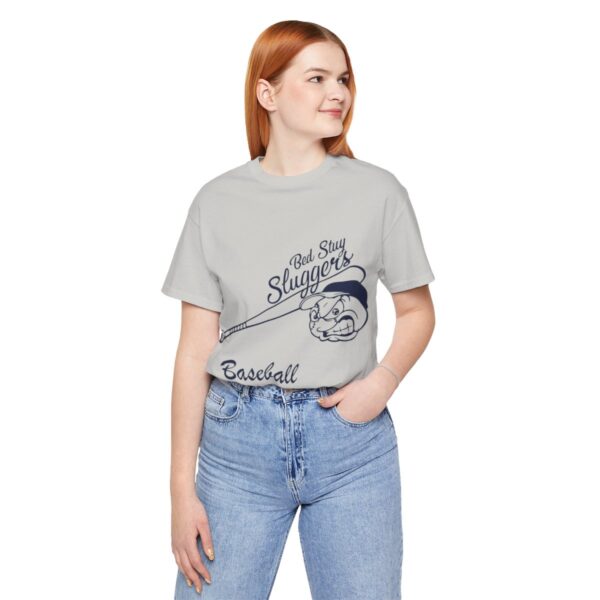 Bedstuy Sluggers Aunty BL - Unisex Jersey Short Sleeve Tee