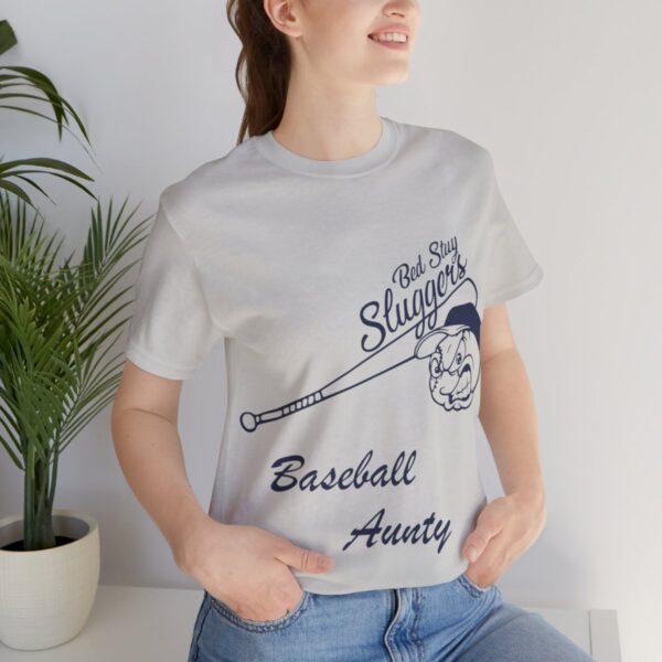 Bedstuy Sluggers Aunty BL - Unisex Jersey Short Sleeve Tee