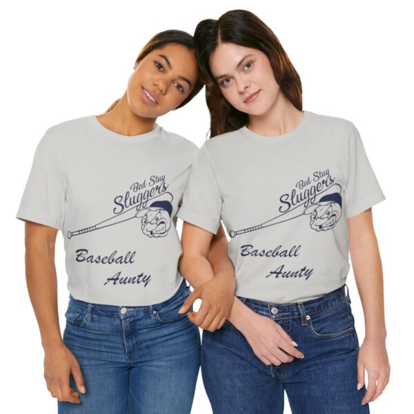 Bedstuy Sluggers Aunty BL - Unisex Jersey Short Sleeve Tee