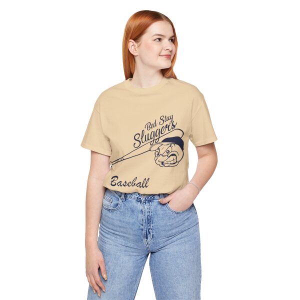 Bedstuy Sluggers Baseball Dad - Unisex Jersey Short Sleeve Tee