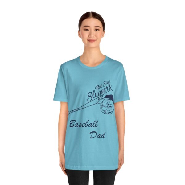 Bedstuy Sluggers Baseball Dad - Unisex Jersey Short Sleeve Tee