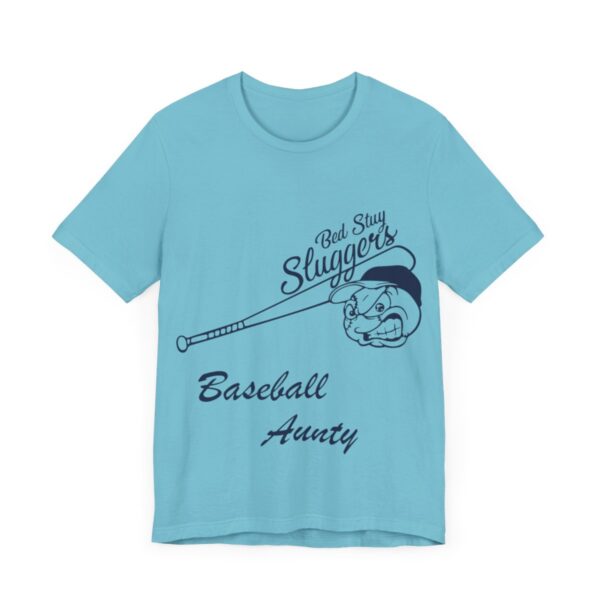 Bedstuy Sluggers Aunty BL - Unisex Jersey Short Sleeve Tee