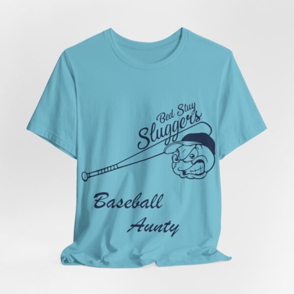 Bedstuy Sluggers Aunty BL - Unisex Jersey Short Sleeve Tee