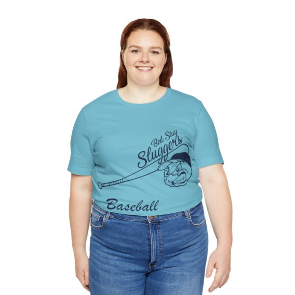 Bedstuy Sluggers Aunty BL - Unisex Jersey Short Sleeve Tee