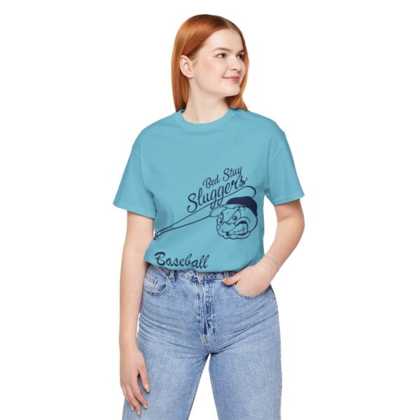 Bedstuy Sluggers Aunty BL - Unisex Jersey Short Sleeve Tee
