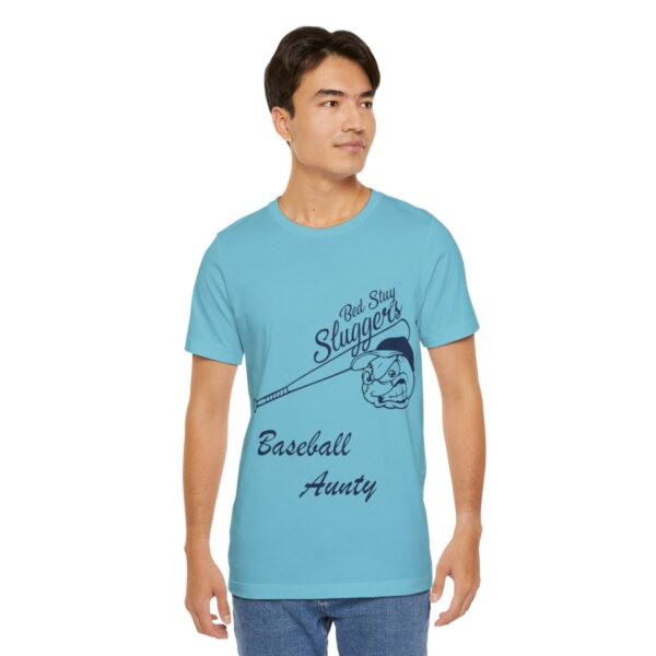 Bedstuy Sluggers Aunty BL - Unisex Jersey Short Sleeve Tee