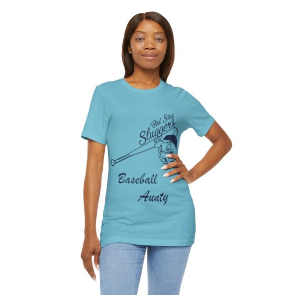 Bedstuy Sluggers Aunty BL - Unisex Jersey Short Sleeve Tee