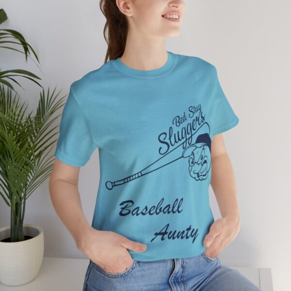 Bedstuy Sluggers Aunty BL - Unisex Jersey Short Sleeve Tee