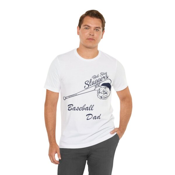 Bedstuy Sluggers Baseball Dad - Unisex Jersey Short Sleeve Tee