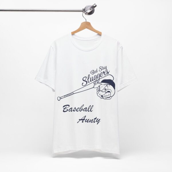 Bedstuy Sluggers Aunty BL - Unisex Jersey Short Sleeve Tee