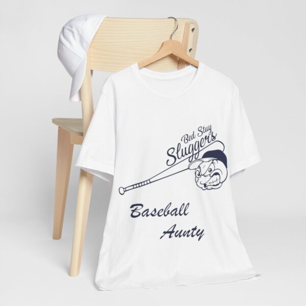 Bedstuy Sluggers Aunty BL - Unisex Jersey Short Sleeve Tee