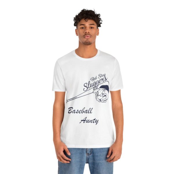 Bedstuy Sluggers Aunty BL - Unisex Jersey Short Sleeve Tee